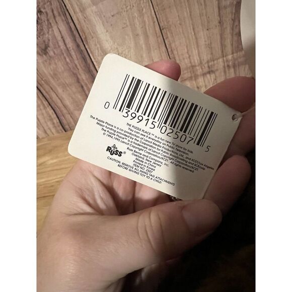 The Puzzle Place Nuzzle the Dog Russ Berrie Stuffed Animal NEW - Picture 8 of 9